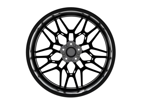 Brixton Forged FDE06 car rim 3D Model