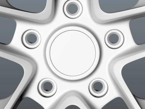 Brixton Forged FDE06 car rim 3D Model