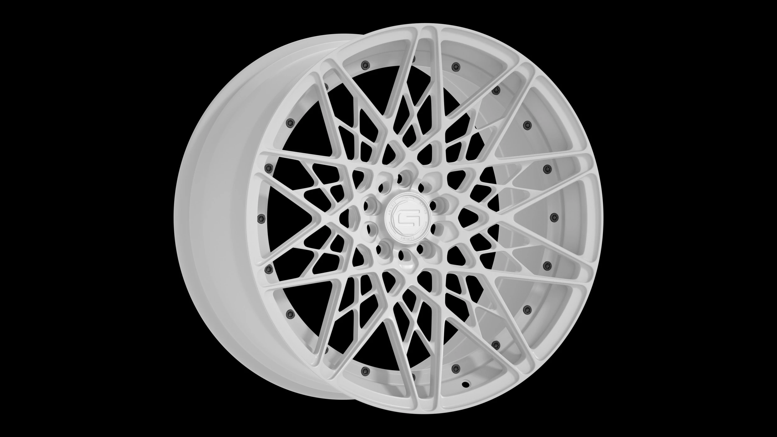 RODA FORJADA GOVAD G54 ZAMOS Aro de carro de 2 pe&ccedil;as Modelo 3D .c4d .max .obj .3ds .fbx .stl .blend 