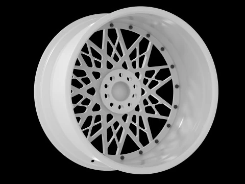 RODA FORJADA GOVAD G54 ZAMOS Aro de carro de 2 pe&ccedil;as Modelo 3D