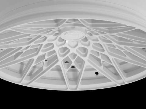 RODA FORJADA GOVAD G54 ZAMOS Aro de carro de 2 pe&ccedil;as Modelo 3D