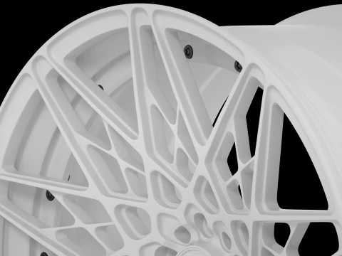 RODA FORJADA GOVAD G54 ZAMOS Aro de carro de 2 pe&ccedil;as Modelo 3D
