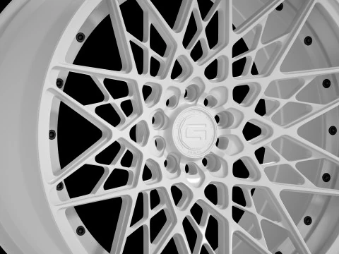 RODA FORJADA GOVAD G54 ZAMOS Aro de carro de 2 pe&ccedil;as Modelo 3D