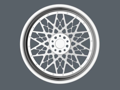 RODA FORJADA GOVAD G54 ZAMOS Aro de carro de 2 pe&ccedil;as Modelo 3D