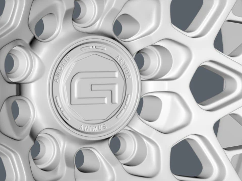 RODA FORJADA GOVAD G54 ZAMOS Aro de carro de 2 pe&ccedil;as Modelo 3D