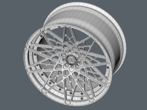 RODA FORJADA GOVAD G54 ZAMOS Aro de carro de 2 pe&ccedil;as Modelo 3D
