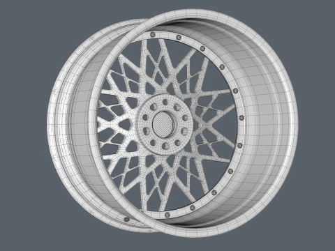 RODA FORJADA GOVAD G54 ZAMOS Aro de carro de 2 pe&ccedil;as Modelo 3D