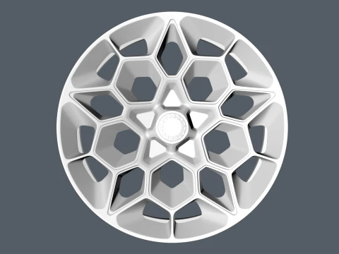 アルカルトレズホイール 3Dモデル