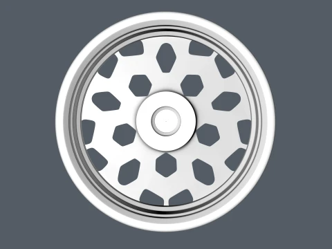 アルカルトレズホイール 3Dモデル