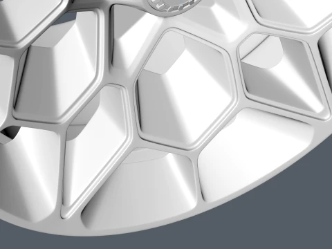 アルカルトレズホイール 3Dモデル