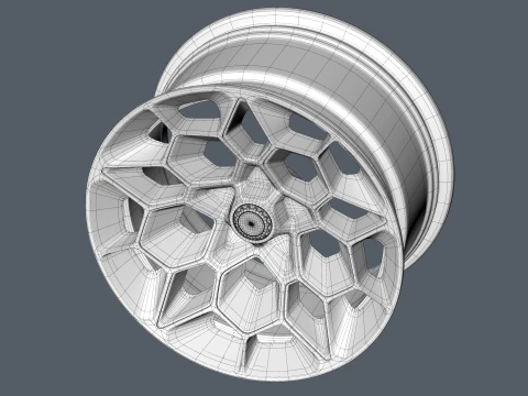 アルカルトレズホイール 3Dモデル