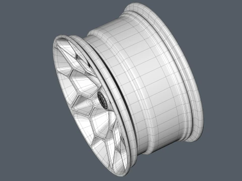 アルカルトレズホイール 3Dモデル