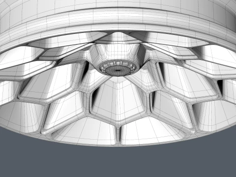 アルカルトレズホイール 3Dモデル