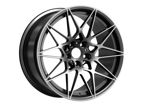Roues forg&eacute;es de voiture de sport Modèle 3D