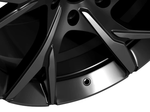 ASTON MARTIN FORGED WHEEL 3D Model