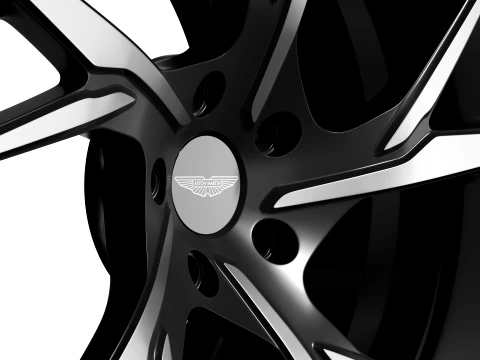 ASTON MARTIN FORGED WHEEL 3D Model