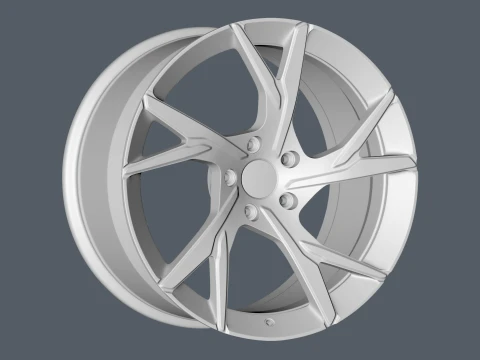 ASTON MARTIN FORGED WHEEL 3D Model