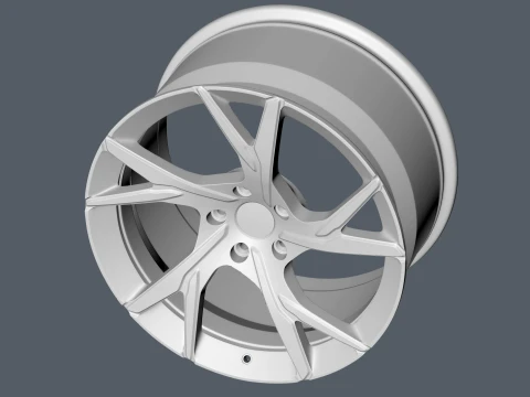ASTON MARTIN FORGED WHEEL 3D Model