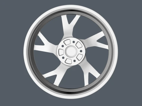 ASTON MARTIN FORGED WHEEL 3D Model