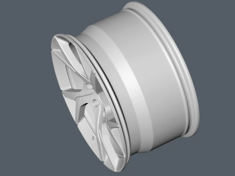 ASTON MARTIN FORGED WHEEL 3D Model