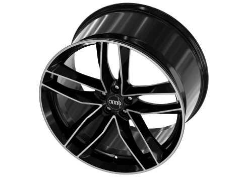 Audi FORGED WHEEL P04 3D Model