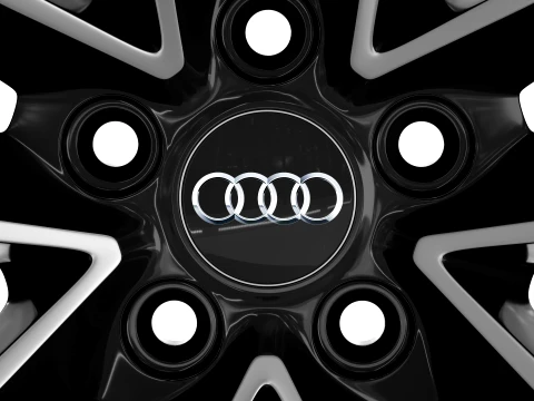 Audi FORGED WHEEL P04 3D Model