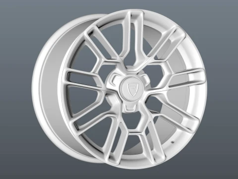 FORGED WHEEL P05 3D Model