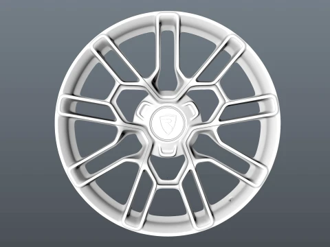 FORGED WHEEL P05 3D Model