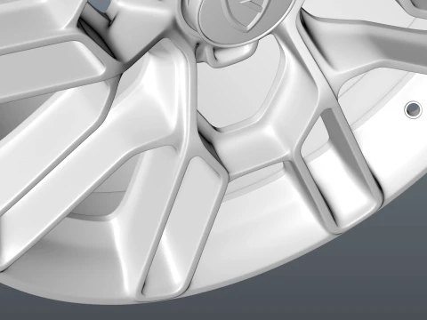 FORGED WHEEL P05 3D Model