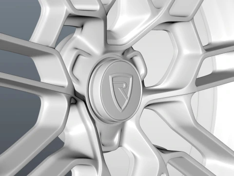 FORGED WHEEL P05 3D Model