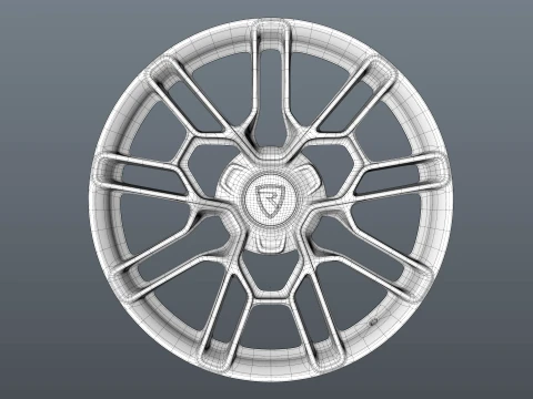 FORGED WHEEL P05 3D Model