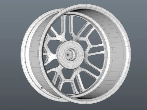 FORGED WHEEL P05 3D Model