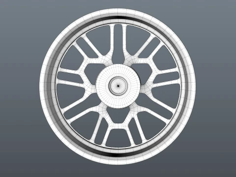 FORGED WHEEL P05 3D Model