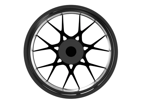 FORGED WHEEL P07 3D Model