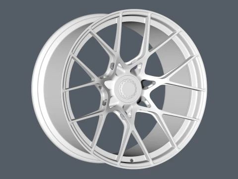 FORGED WHEEL P07 3D Model
