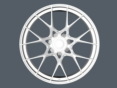 FORGED WHEEL P07 3D Model