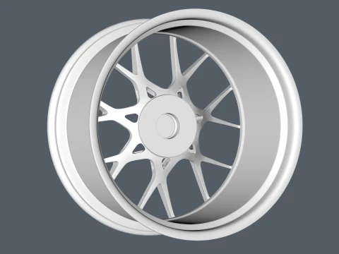 FORGED WHEEL P07 3D Model