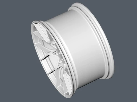 FORGED WHEEL P07 3D Model