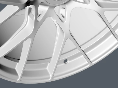 FORGED WHEEL P07 3D Model