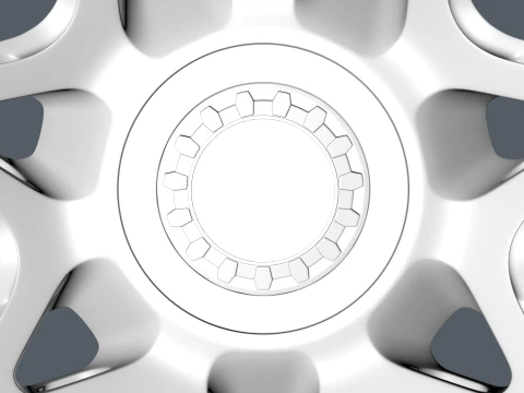 FORGED WHEEL P07 3D Model