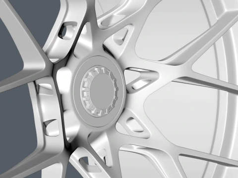 FORGED WHEEL P07 3D Model