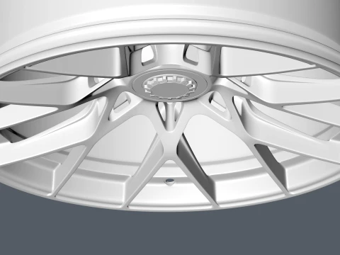 FORGED WHEEL P07 3D Model