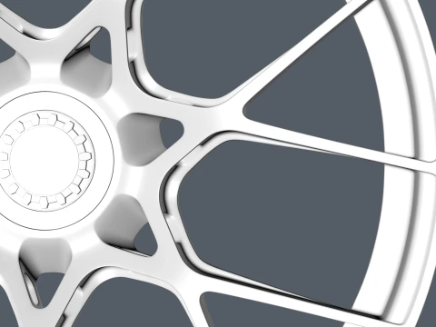 FORGED WHEEL P07 3D Model