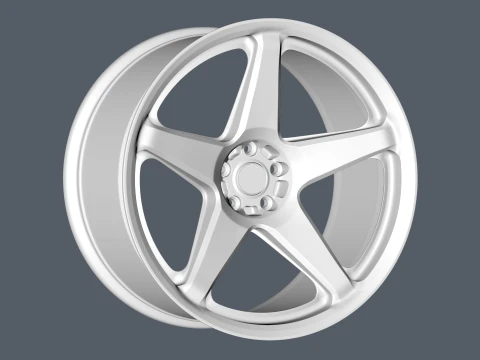 FORGED WHEEL P08 3D Model