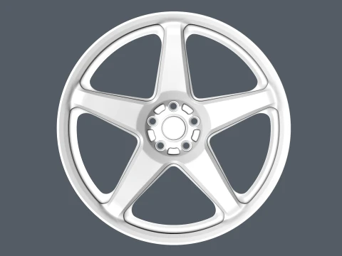 FORGED WHEEL P08 3D Model