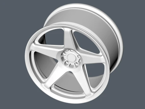 FORGED WHEEL P08 3D Model