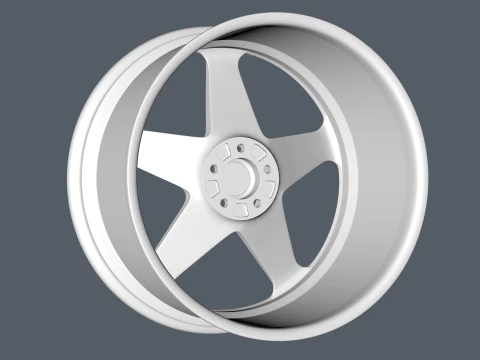 FORGED WHEEL P08 3D Model