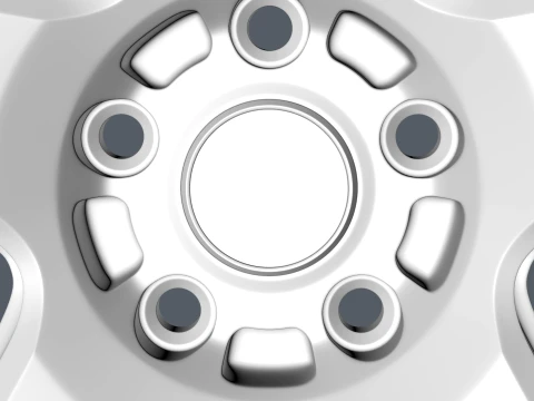 FORGED WHEEL P08 3D Model