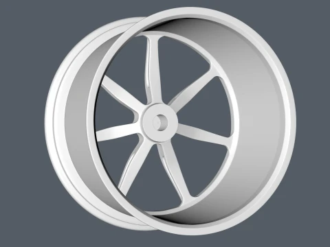 FORGED WHEEL P09 CENTER LOCK 3D Model