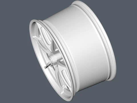 FORGED WHEEL P09 CENTER LOCK 3D Model
